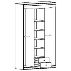 Шкаф 3-х дверный "Мария-Луиза 3" в Соликамске - solikamsk.mebel24.online | фото 6