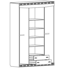 Шкаф 4-х дверный "Мария-Луиза 4" в Соликамске - solikamsk.mebel24.online | фото 2