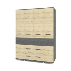 ВИОРА Шкаф 4-х дверный В43 в Соликамске - solikamsk.mebel24.online | фото 5