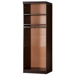 Шкаф для одежды №609 Инна Денвер темный в Соликамске - solikamsk.mebel24.online | фото 2
