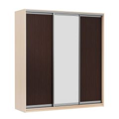 МИРАЖ 17.1 (620) 1 зеркало Шкаф для платья и белья в Соликамске - solikamsk.mebel24.online | фото 3