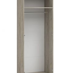 Шкаф Эмма (Дуб Крафт серый/белый) в Соликамске - solikamsk.mebel24.online | фото 2