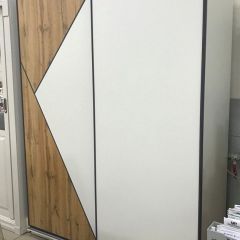 Шкаф-купе 1400 серии SOFT D8+D2+B2+PL4 (2 ящика+F обр.штанга) профиль «Графит» в Соликамске - solikamsk.mebel24.online | фото 5