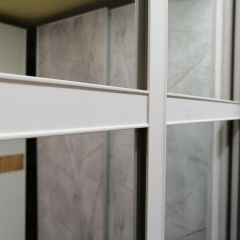 Шкаф-купе 1500 серии NEW CLASSIC K4+K4+B2+PL4 (2 ящика+F обр. штанга) профиль «Капучино» в Соликамске - solikamsk.mebel24.online | фото 6