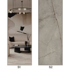 Шкаф-купе 1500 серии SILVER S1+S1+B2+PL2 (2 ящика+1 штанга+1 полка) профиль «Серебро» в Соликамске - solikamsk.mebel24.online | фото 7