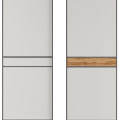 Шкаф-купе 2100 серии SOFT D4+D4+D4+B22+PL1 (по 2 ящика лев/прав+1штанга) профиль «Графит» в Соликамске - solikamsk.mebel24.online | фото 10