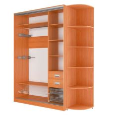 Шкаф-купе Элвис 1500 вариант 7 (Тройной ЛДСП/Тройной ЛДСП) в Соликамске - solikamsk.mebel24.online | фото 3