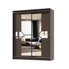 Шкаф-купе Фаворит 1.8 серия Альянс (Венге) в Соликамске - solikamsk.mebel24.online | фото