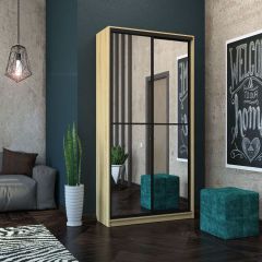 Шкаф-купе Лофт 1200 Шк12-47 (Дуб Сонома) в Соликамске - solikamsk.mebel24.online | фото 8