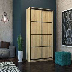 Шкаф-купе Лофт 1200 Шк12-47 (Дуб Сонома) в Соликамске - solikamsk.mebel24.online | фото 7
