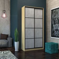 Шкаф-купе Лофт 1200 Шк12-47 (Дуб Сонома) в Соликамске - solikamsk.mebel24.online | фото 14