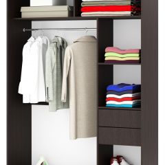 Шкаф-купе Орион 1.5 серия Альянс (Венге) в Соликамске - solikamsk.mebel24.online | фото 2