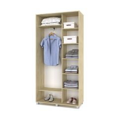 РОЛАНД Шкаф-купе Ирландский дуб (450*1100) Р411 в Соликамске - solikamsk.mebel24.online | фото 2