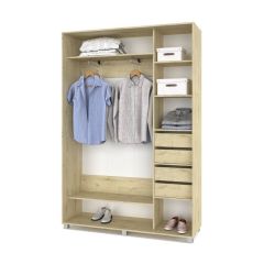 РОЛАНД Шкаф-купе Ирландский дуб (450*1200) Р421 в Соликамске - solikamsk.mebel24.online | фото 4
