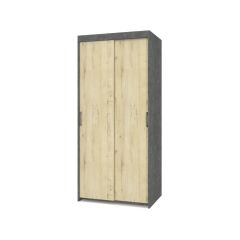 ТОМАС Шкаф-купе Камень темный - Ирландский дуб Т21 в Соликамске - solikamsk.mebel24.online | фото