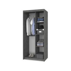 ТОМАС Шкаф-купе Камень темный - Ирландский дуб Т21 в Соликамске - solikamsk.mebel24.online | фото 2