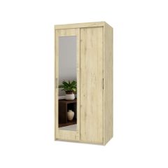 ТОМАС Шкаф-купе с зеркалом Ирландский дуб Т22 в Соликамске - solikamsk.mebel24.online | фото