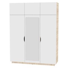 Шкаф с зеркалом "Аврора (H29_M)" в Соликамске - solikamsk.mebel24.online | фото 3