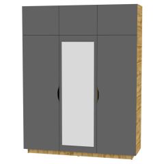 Шкаф с зеркалом "Аврора (H29_M)" в Соликамске - solikamsk.mebel24.online | фото 19