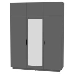 Шкаф с зеркалом "Аврора (H29_M)" в Соликамске - solikamsk.mebel24.online | фото 20