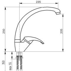 Смеситель MS-007 в Соликамске - solikamsk.mebel24.online | фото 2