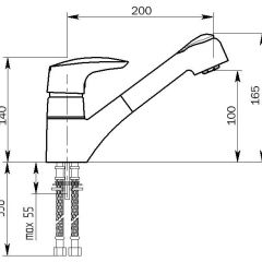 Смеситель MS-010 в Соликамске - solikamsk.mebel24.online | фото 2