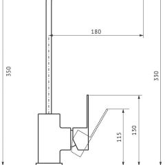 Смеситель MS-012 в Соликамске - solikamsk.mebel24.online | фото 2