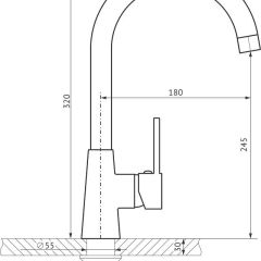 Смеситель MS-014 в Соликамске - solikamsk.mebel24.online | фото 2