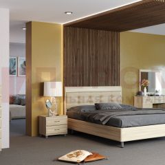 Спальня Мелисса композиция 1 (Ясень Асахи) в Соликамске - solikamsk.mebel24.online | фото