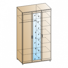 Спальня Мелисса композиция 4 (Ясень Асахи) в Соликамске - solikamsk.mebel24.online | фото 2