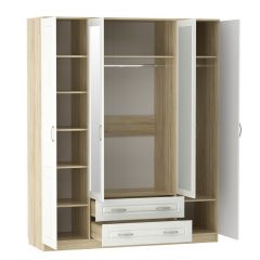 НМ 011.84 Х Шкаф комбинированный "Оливия" в Соликамске - solikamsk.mebel24.online | фото 2