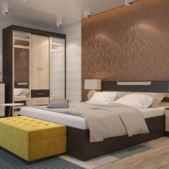 Спальный гарнитур Юнона (вариант-1) в Соликамске - solikamsk.mebel24.online | фото
