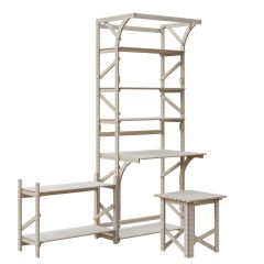 Стеллаж+стол Конструктор Арт.СRСт1-1 в Соликамске - solikamsk.mebel24.online | фото 3