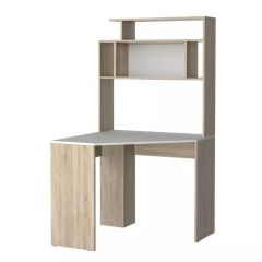 Компьютерный стол №11 (Дуб Сонома/Белый глянец) в Соликамске - solikamsk.mebel24.online | фото 2