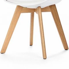 Стул Barneo N-12-2 Sephi PU белый в Соликамске - solikamsk.mebel24.online | фото 3