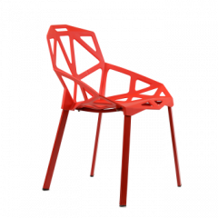 Стул Barneo N-229 One красный в Соликамске - solikamsk.mebel24.online | фото