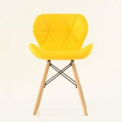 Стул Barneo N-42 Perfecto PU желтый в Соликамске - solikamsk.mebel24.online | фото 2