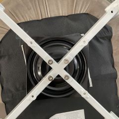 Стул MAVERICK 360 град. поворот. BLUVEL-40 BEIGE/ белый каркас, М-City в Соликамске - solikamsk.mebel24.online | фото 5