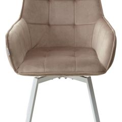 Стул MAVERICK 360 град. поворот. BLUVEL-40 BEIGE/ белый каркас, М-City в Соликамске - solikamsk.mebel24.online | фото 7