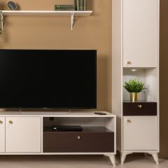 Тумба под ТВ 13.260 Миндаль в Соликамске - solikamsk.mebel24.online | фото 4