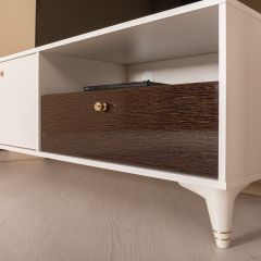 Тумба под ТВ 13.260 Миндаль в Соликамске - solikamsk.mebel24.online | фото 2