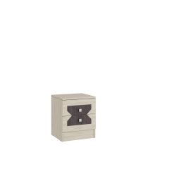 Тумба прикроватная Николь шимо светлый/шимо темный в Соликамске - solikamsk.mebel24.online | фото