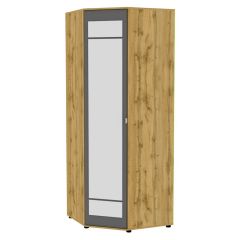 Угловой шкаф с зеркалом "Алиса (H6_M)" с торцевой ручкой в Соликамске - solikamsk.mebel24.online | фото 21