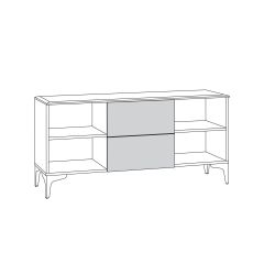 Валенсия гостиная (модульная) в Соликамске - solikamsk.mebel24.online | фото 7
