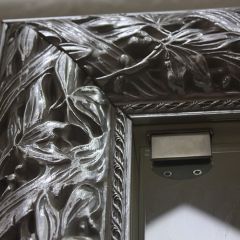 Зеркало большое Тиффани Premium черная/серебро (ТФ/02(П) в Соликамске - solikamsk.mebel24.online | фото 4