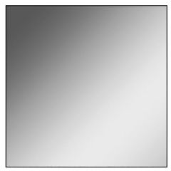 Зеркало Corsica 500х500 black без подсветки Sansa (SB1063Z) в Соликамске - solikamsk.mebel24.online | фото 1