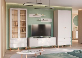 АФИНА Гостиная (модульная) кашемир серый в Соликамске - solikamsk.mebel24.online | фото 1