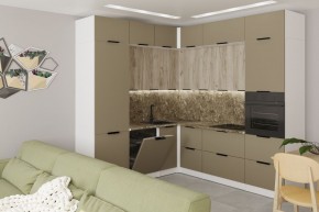 АЛЬБА Кухонный гарнитур Гранд Прайм  (2200*2500 мм) в Соликамске - solikamsk.mebel24.online | фото 1