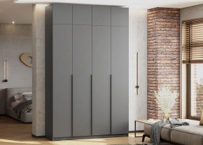 Антресоль 1600 «ШК-5» Графит серый в Соликамске - solikamsk.mebel24.online | фото 4