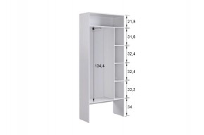 БАСКО Прихожая К10 (графит) в Соликамске - solikamsk.mebel24.online | фото 6